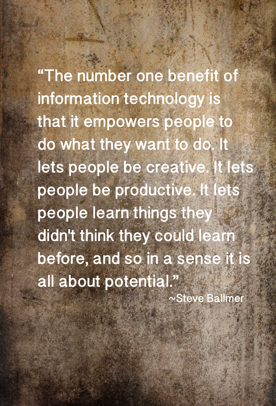 quote about creativity and technology